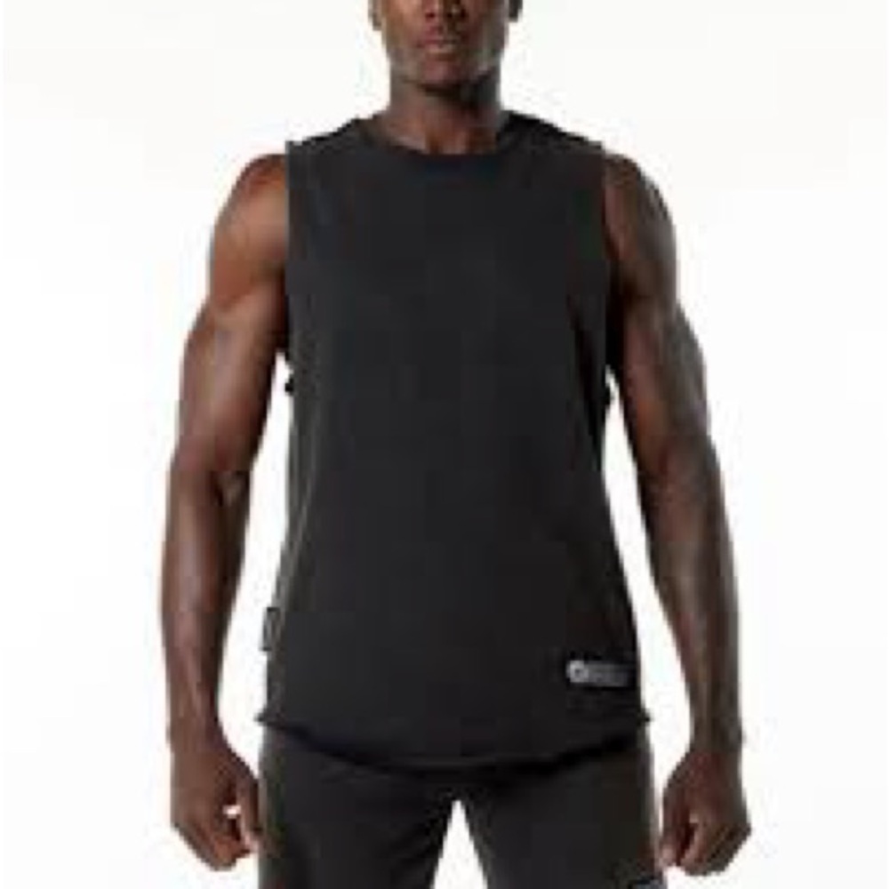 Alphalete Very Terry Cutoff- Onyx